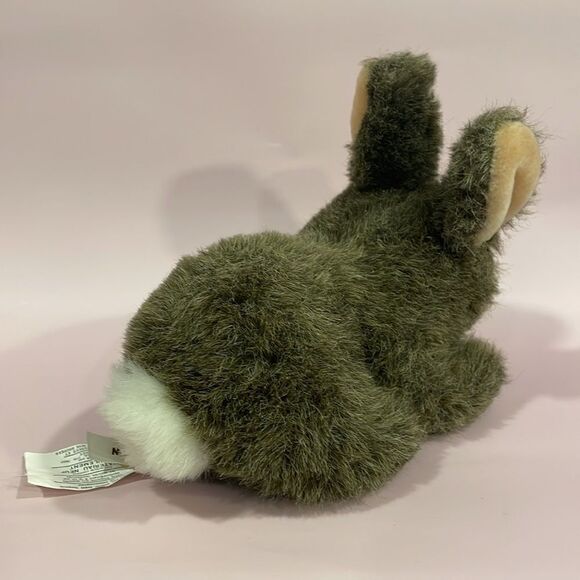 Vintage Russ Berrie Bartholomew Bunny Rabbit Plush Stuffed Animal Realistic 10" - Picture 3 of 7